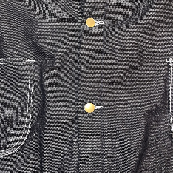 Charm Tex Jail Supplies Denim Jacket Mens 5XL Lined Heavy Field Chore Barn Coat - Picture 6 of 16